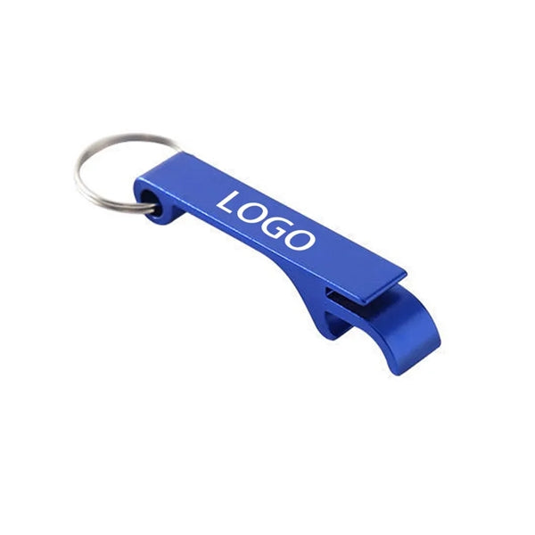 Aluminum Bottle Opener with Key Chain