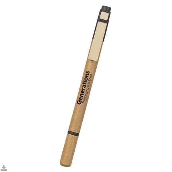 Dual Function Eco-Inspired Pen With Highlighter