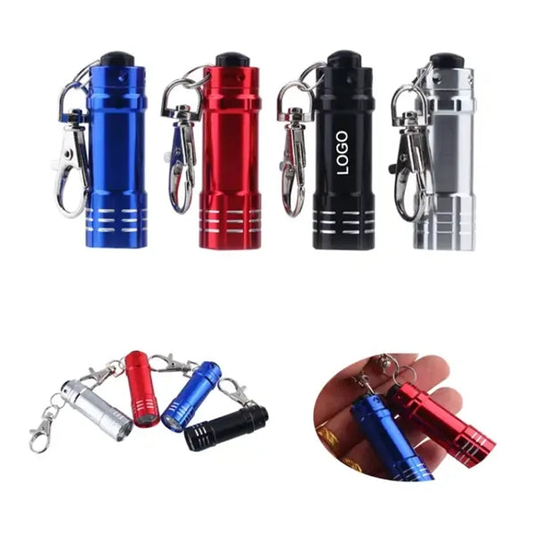 Mini Aluminum flashlight keychain