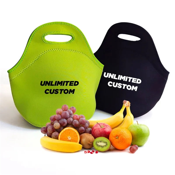 Neoprene Lunch Bag Insulated Box Tote for Women Men