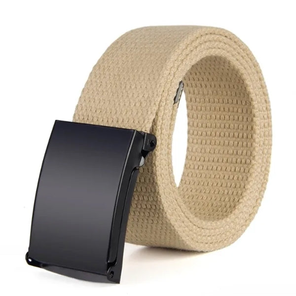Fashion Nylon Youth Sports Belt - Metal Buckle