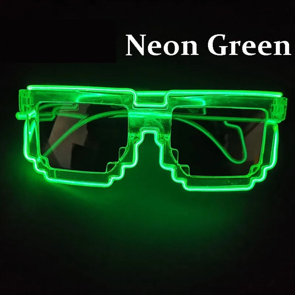 LED Luminous Creative Party Light up Flashing Glasses