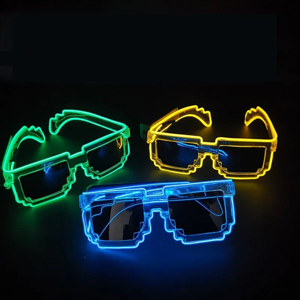 LED Luminous Creative Party Light up Flashing Glasses