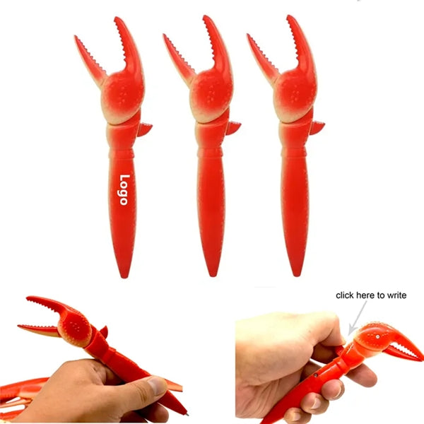 Novelty Crab Lobster Claw 0.5mm Ballpoint Pen