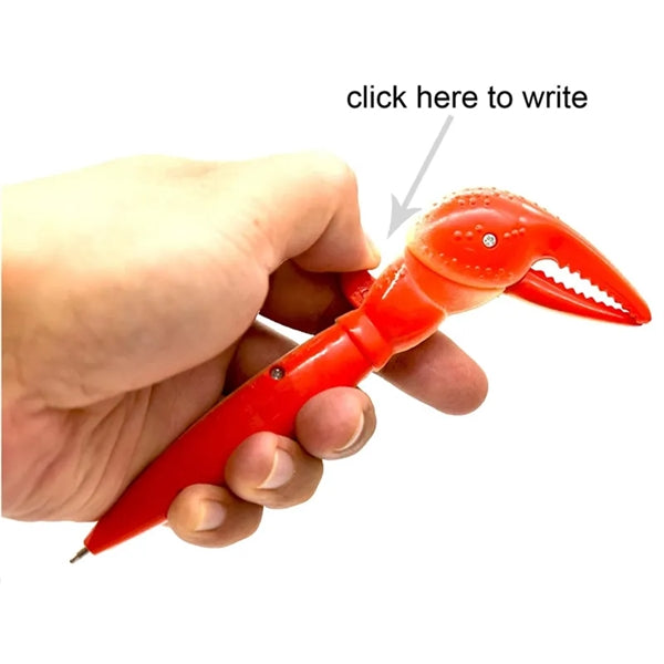 Novelty Crab Lobster Claw 0.5mm Ballpoint Pen
