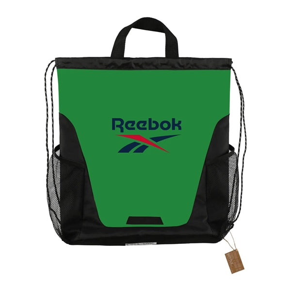 Rainier Recycled Polyester Drawstring Bag