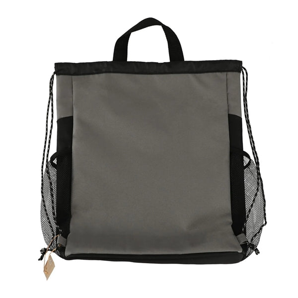Rainier Recycled Polyester Drawstring Bag