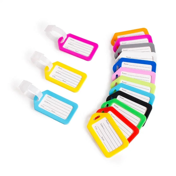 Plastic Luggage Identifier Tag