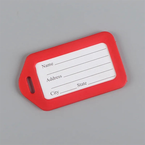 Plastic Luggage Identifier Tag