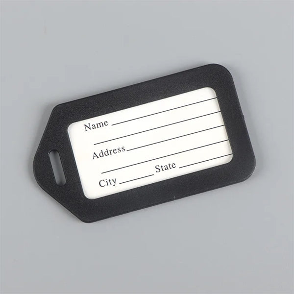 Plastic Luggage Identifier Tag