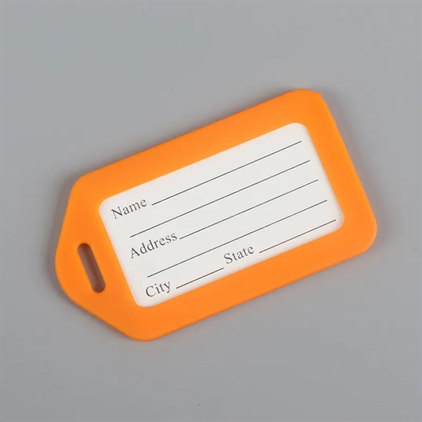 Plastic Luggage Identifier Tag