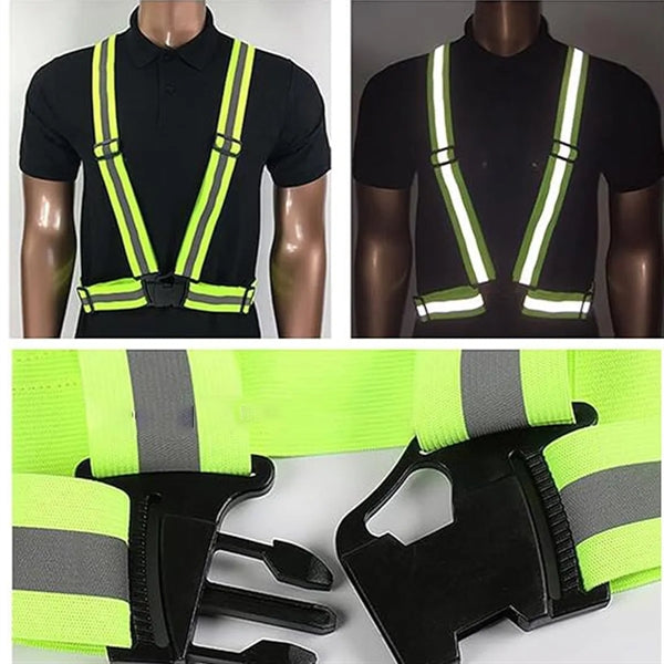 Lightweight Adjustable Reflective Safety Vest