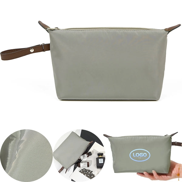 Foldable Storage Bag Makeup Organizer Travel Cosmetic Tote