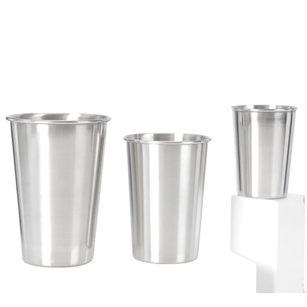 12 Oz. Stainless Steel Pint Cups