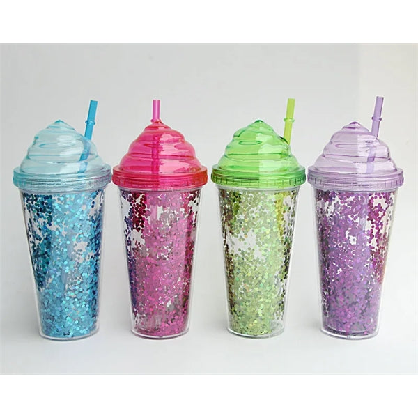 GlowTravel LED Tumbler with Straw