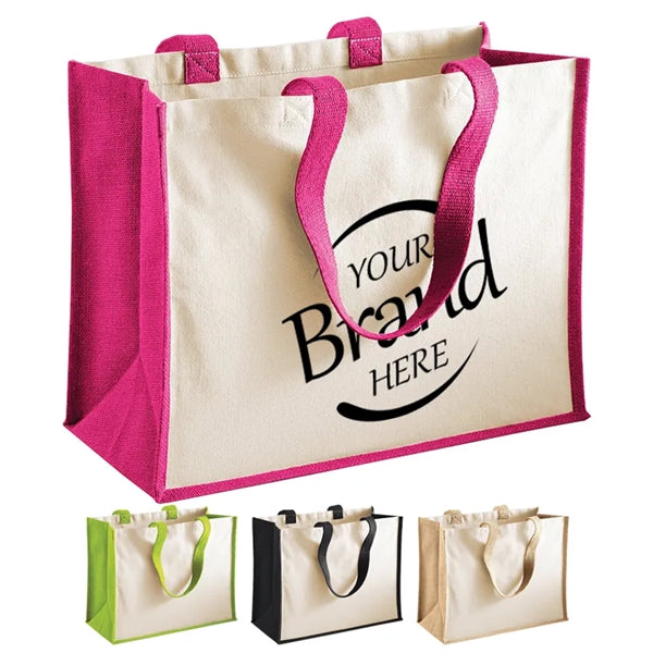Canvas Shopping Tote Bag