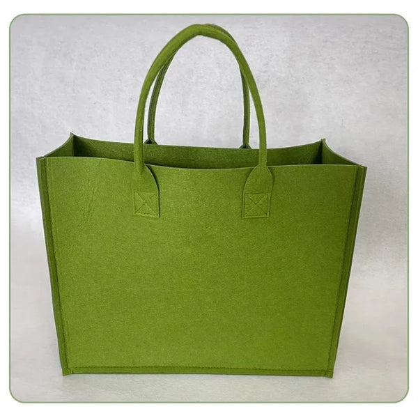 Felt material large tote bags