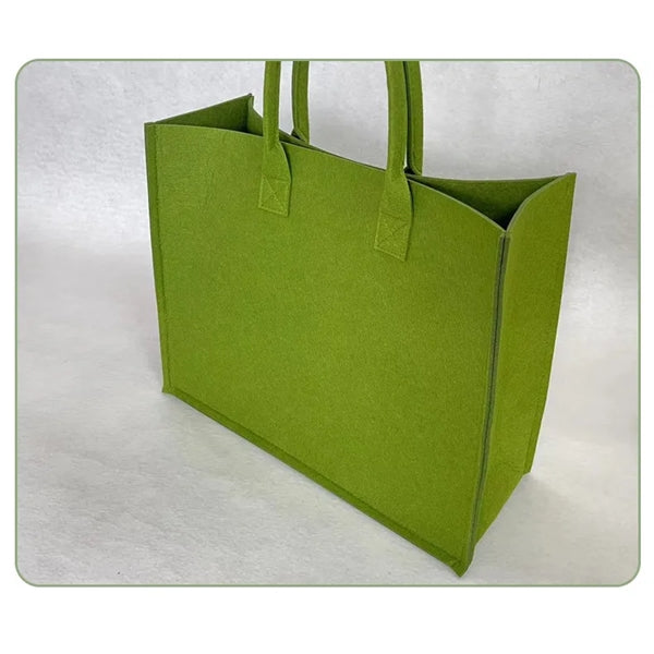 Felt material large tote bags