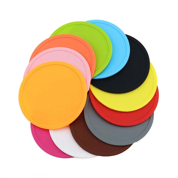 Silicone Coasters for Drinks 4 inches