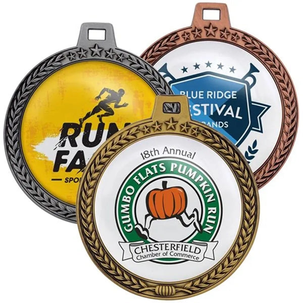 2.5" Custom Die Cast Medals