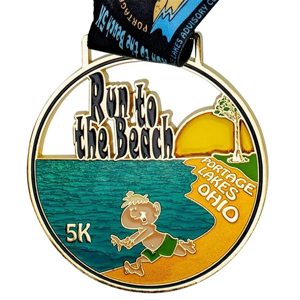 2.5" Custom Die Cast Medals