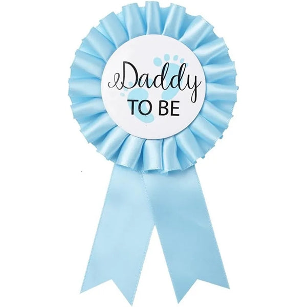 Baby Shower Decorations Badge Pin