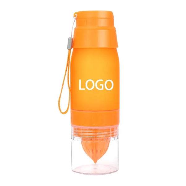 Lemon Fruit Infuser Water Bottle with Juicer