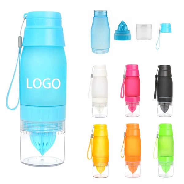 Lemon Fruit Infuser Water Bottle with Juicer