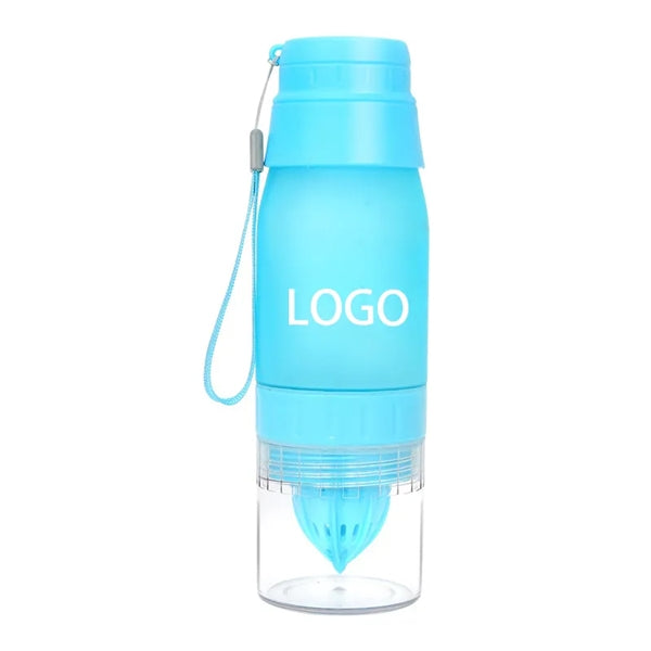 Lemon Fruit Infuser Water Bottle with Juicer