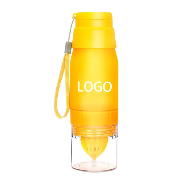 Lemon Fruit Infuser Water Bottle with Juicer