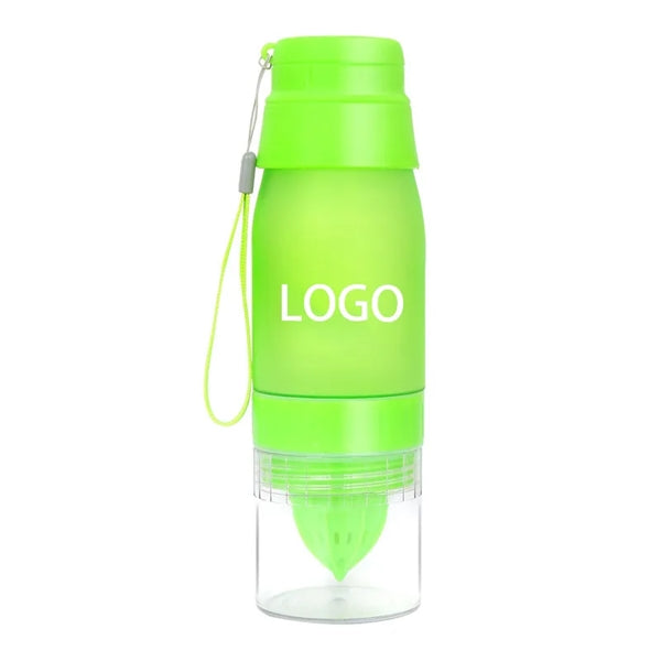 Lemon Fruit Infuser Water Bottle with Juicer