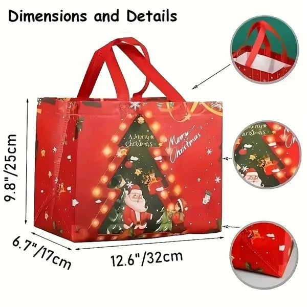 Christmas Gift Bags With Handles