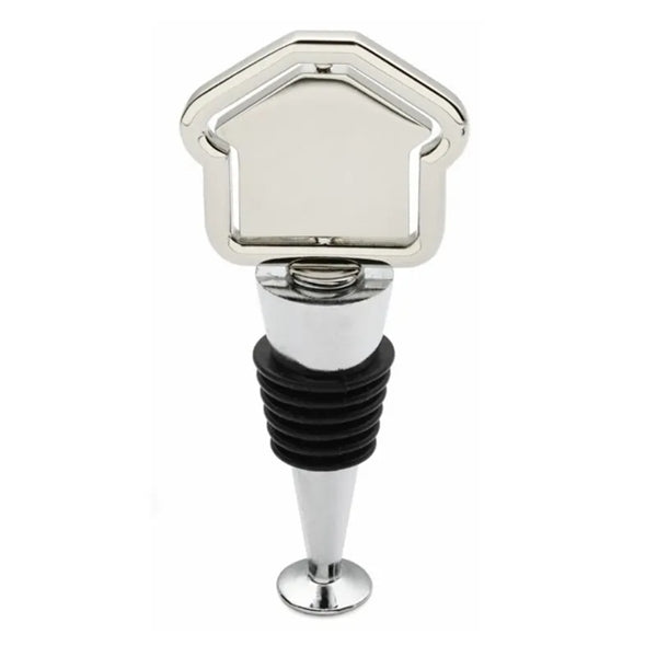 Wine Stopper with House Shape on Top