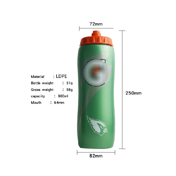 30oz Squeeze Water Bottle