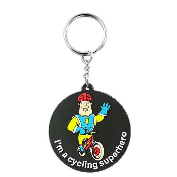 1.5" Customer PVC Keychain