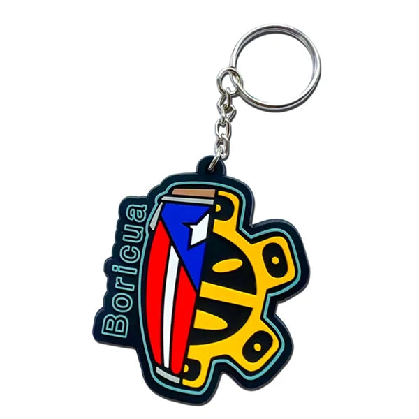 2.5" Customer PVC Keychain