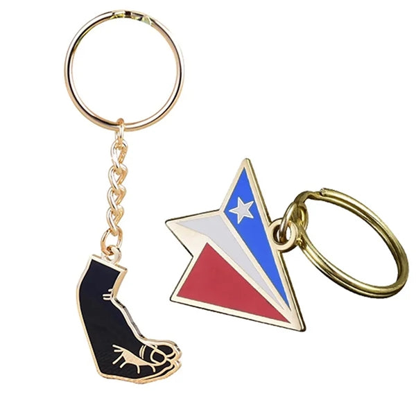 2.5" Hard Enamel Key Chain