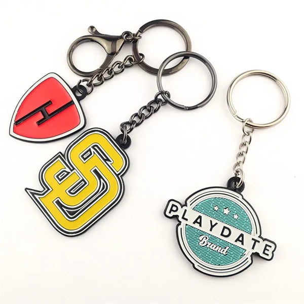 2.5" Hard Enamel Key Chain