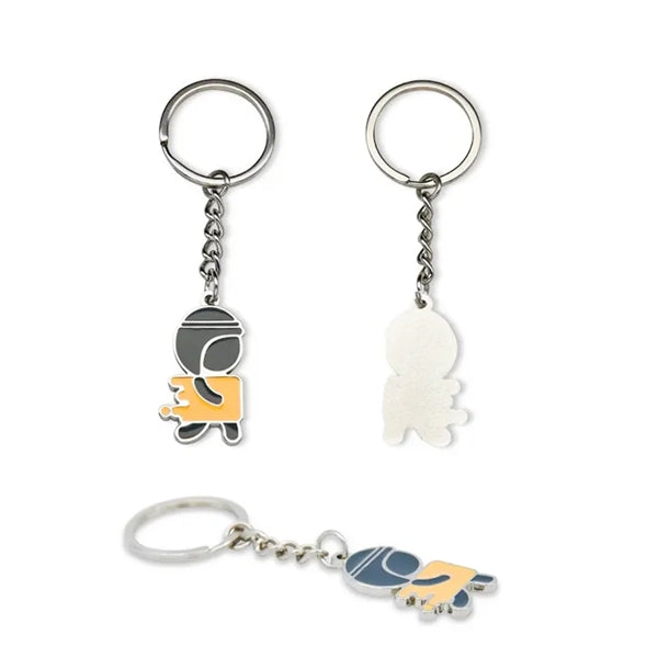 2.5" Hard Enamel Key Chain