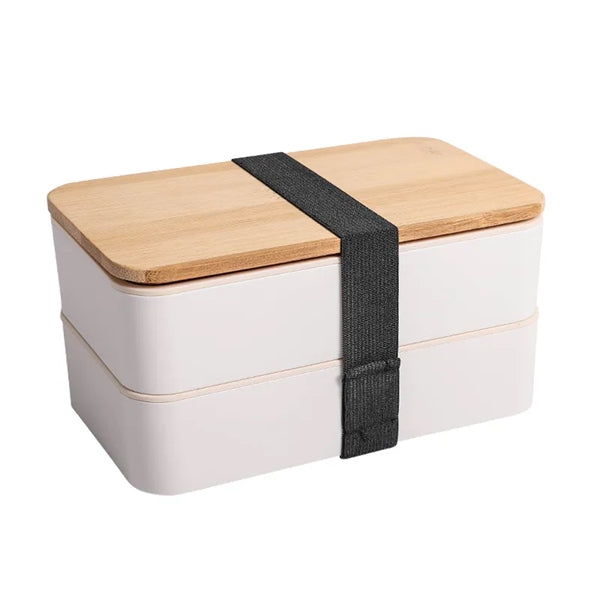 1200ml Bento Box with Bamboo Lid & Utensils