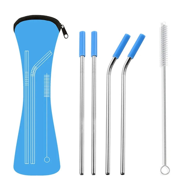 Stainless Steel Straw Kit