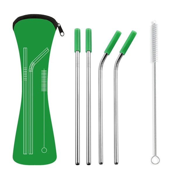 Stainless Steel Straw Kit