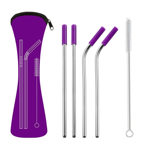Stainless Steel Straw Kit