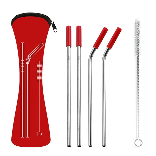 Stainless Steel Straw Kit