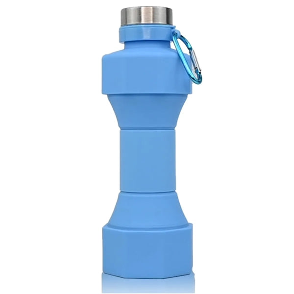 Collapsible Dumbbell Water Bottle