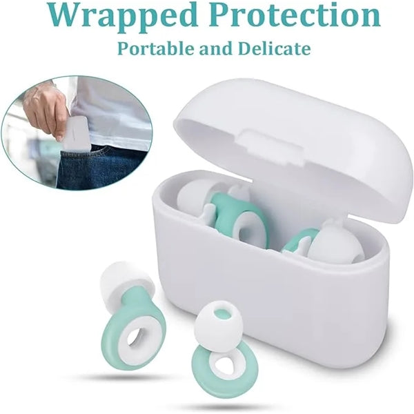 Ear Plugs Portable Loop Earplugs Noise Reduction Concerts