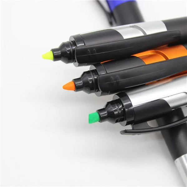 Multifunctional Stylus Ballpoint Pen with Highlighter