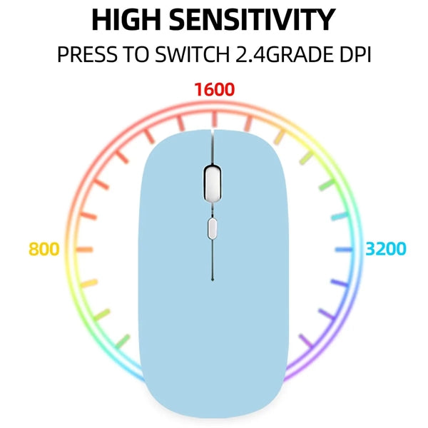 Rechargeable Wireless Bluetooth Mouse