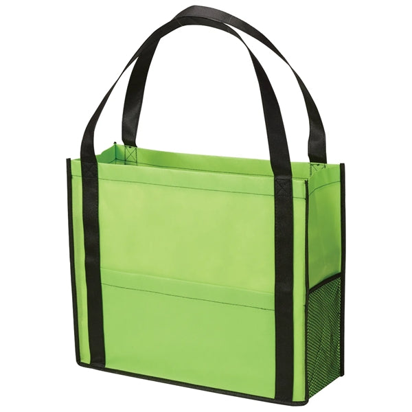 Chandler Non-Woven Mesh Tote Bag with Gusset