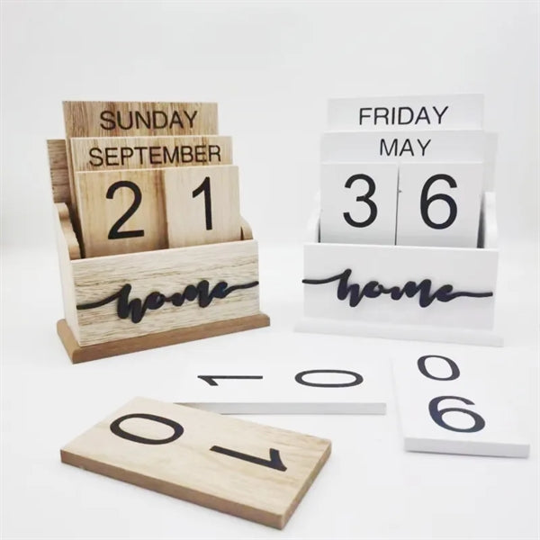 Perpetual Calendar Countdown Card 5.2" x 6" x 2.6"